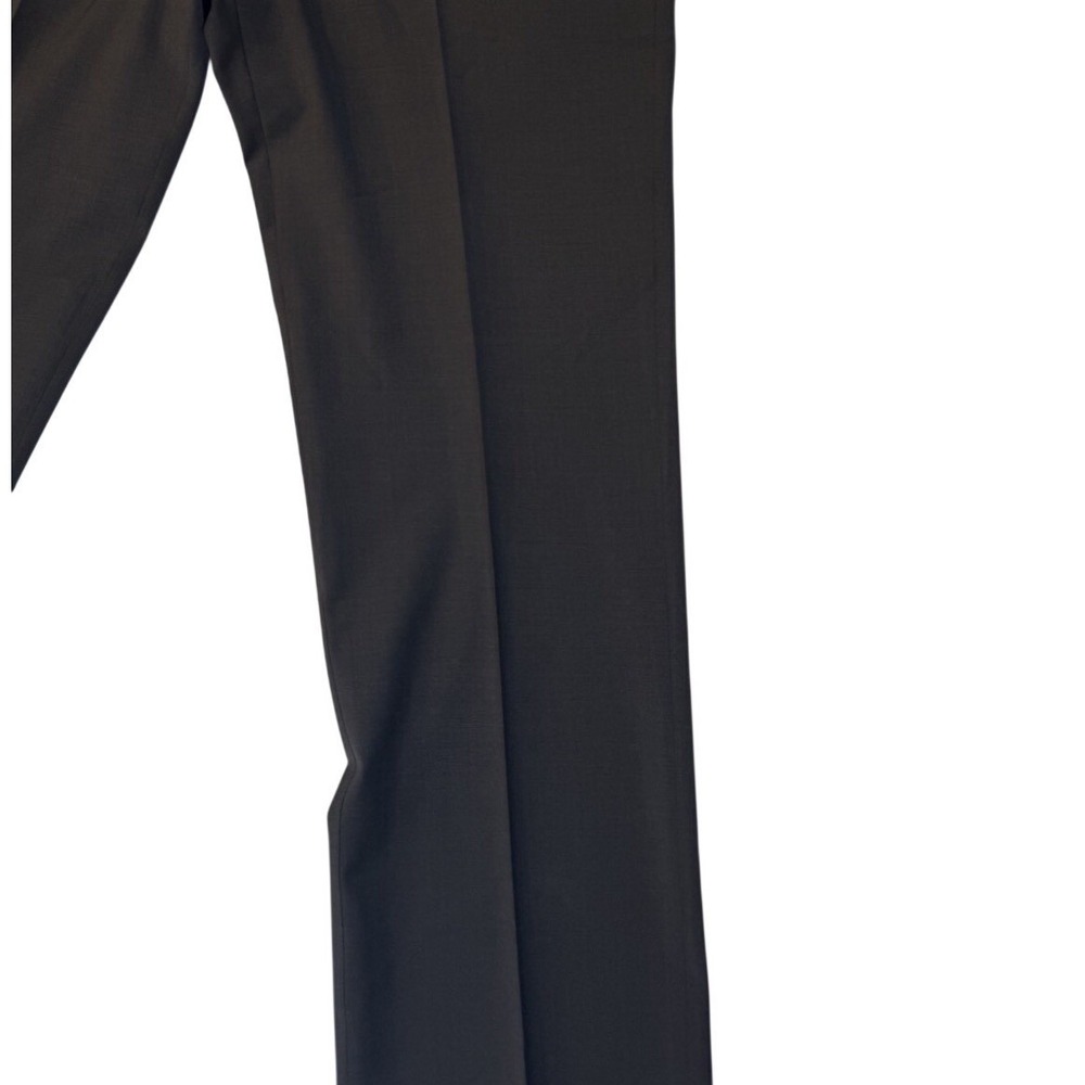 Calvin Klein 2 Piece Wool Suit Mens 42R Charcoal Grey Modern Formal Business - Picture 16 of 16